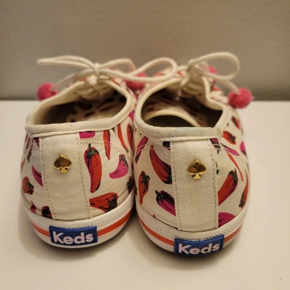 Keds x Kate Spade Spicy 🌶️ Chili Pom Pom Shoes